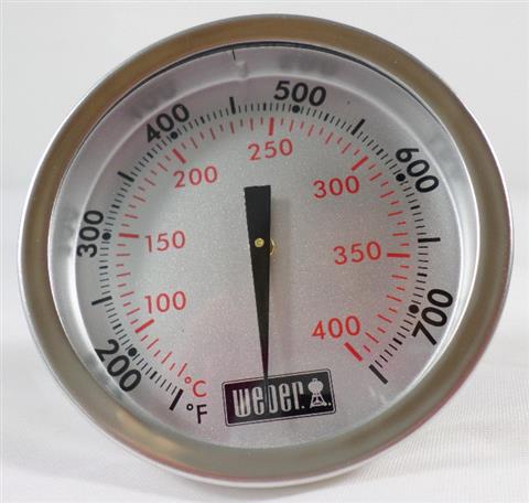 grill parts: Genesis/Summit Series Temperature Indicator "Without" Mounting Tab