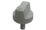 Weber Silver A & E-210 Grill Parts: Gray Control Knob - (For Weber Genesis, Summit, Spirit) 