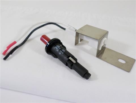 grill parts: Weber Q100/1000 & Q200/2000 Ignitor Replacement Kit With Manual Pushbutton