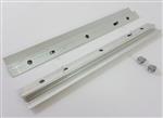 Weber Silver A & E-210 Grill Parts: Catch Pan Support Rails - 2pc. Set - (9-1/8in.)