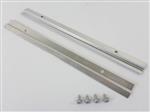 Weber Grill Parts: 13-1/2" Long Bottom Tray Rails,  Genesis 1000-5000 and Platinum (2000-2004 Model Years)