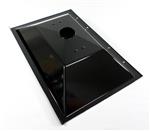 grill parts: Catch Tray with Centered Drain - Porcelain Enameled Steel - (17-7/8in. x 11-3/4in. x 3-1/4in.) (image #2)