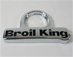 grill parts: Name Logo Plate/Lid Temp Gauge Bezel, Broil King (image #1)