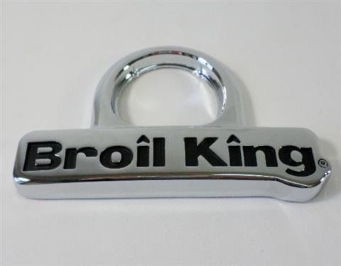 grill parts: Name Logo Plate/Lid Temp Gauge Bezel, Broil King