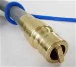Gas Lines, Hoses & Regulators Grill Parts: Oversize 1/2in. Gas Hose with Quick Connect Kit - 1/2in. Fittings (10ft.)  #103291-120