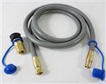 grill parts: 10 Foot Long 1/2" Natural Gas Hose With 1/2" Quick Connect (image #1)