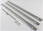 Weber Genesis Platinum B & C (2005+) Grill Parts: Tube Burner and Flame Crossover Set - 4pc. - Stainless Steel