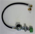 grill parts: Commercial 2-Stage Regulator - 30in. HD Hose - 3/8in. Fittings (image #3)