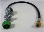 Weber Silver A & E-210 Grill Parts: Commercial 2-Stage Regulator - 30in. HD Hose - 3/8in. Fittings