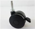 grill parts: Locking Swivel Caster With Mounting Post, Broil King Signet/Sovereign (image #1)