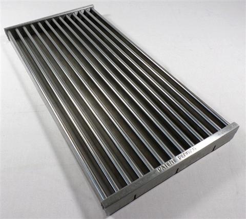 grill parts: 17" X 8-1/2" Wide Folded Stainless Steel Cooking Grate (Pre-2015) 