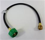 grill parts: 26-1/2" Long, Full Size Propane Tank Adapter Hose for Weber Q2000 Cart 6525 (image #1)