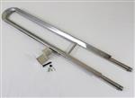 grill parts: Precision Flame 9000 Tube Burner and Shield  (image #1)