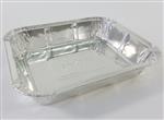 grill parts: 5-3/4" X 4-3/4" Disposable Aluminum Grease Pan Liners "Pack Of 10", Broil King  (image #1)