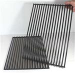 grill parts: 18-1/2" X 25-1/2" Two Piece Porcelain Coated Cooking Grate Set  (image #1)