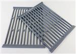 Weber Grill Parts: Stamped Steel Porcelain Coated Cooking Grate Set - 2pc. - (22-3/4in. x 15in.)