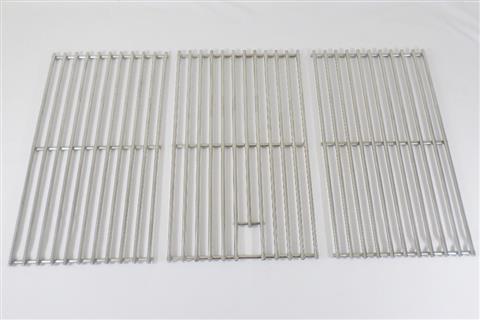 grill parts: 17-5/16" X 29-1/2" Three Piece "Stainless Steel Clad" Cooking Grate Set NO LONGER AVAILABLE