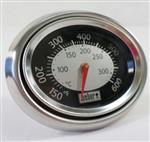 grill parts: "Oval" Thermometer With Bezel, Q3200 (Model Years 2014 And Newer) (image #5)