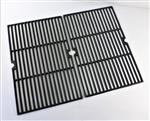 Brinkmann Grill Parts: Cooking Grate - Two Pc. Cast Iron - (24-3/4in. x 19-3/16in.)