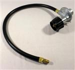 Weber Silver A & E-210 Grill Parts: Propane Regulator and Single Hose Assy. (22in.)