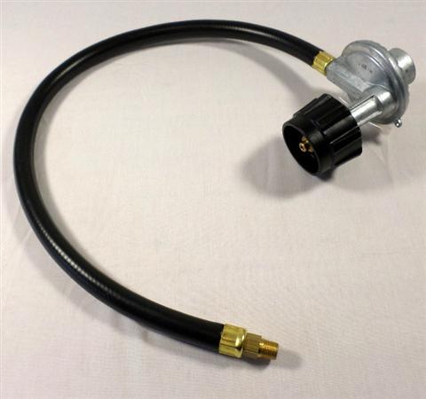 grill parts: Propane Regulator and Single Hose Assy. (22in.)