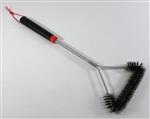 Char-Broil Patio Bistro Grill Parts: Grill Brush - 18in. Round Three-Sided 