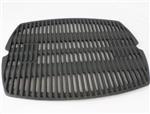grill parts: Weber Q100/120 And Q1000/1200 "One Piece" Cast Iron Cooking Grate NO LONGER AVAILABLE   (image #3)