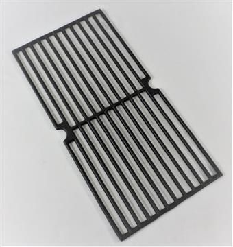 grill parts: 17-5/8" X 8-7/8" Porcelain Coated "Gloss Finish" Cast Iron Cooking Grate