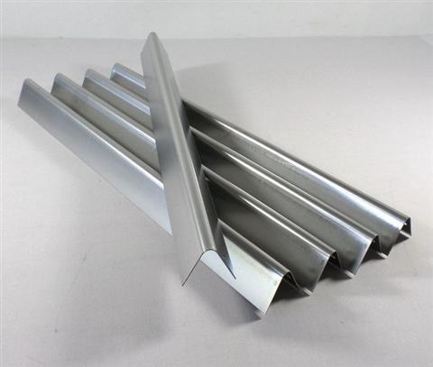 grill parts: Flavorizer Bar Set - 5pc. - Stainless Steel - (21-1/2in.)