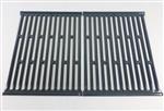 grill parts: Stamped Steel Porcelain Coated Cooking Grate Set - 2pc. - (22-3/4in. x 15in.) (image #2)
