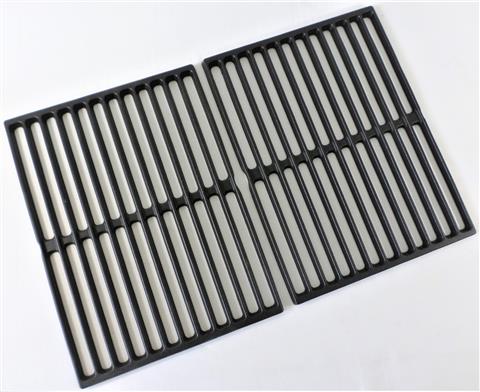 grill parts: Cast Iron Cooking Grate Set - 2pc. - (22-3/4in. x 15in.)