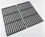 Weber Grill Parts: Cast Iron Cooking Grate Set - 2pc. - 20-3/8in. x 17-1/2in. - ( Spirit II 210)