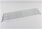 grill parts: Standing, Raised Warming Rack - Chrome Plated - 18.5in. x 4-3/4in. - (Weber Spirit II 210 Series) (image #2)