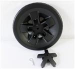 grill parts: Weber Wheel - 1pc. - 8in. Dia.- (Weber Spirit II) (image #1)