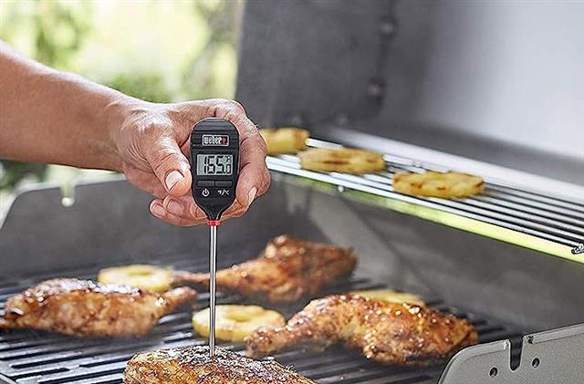 grill parts: Digital Instant Read Meat Thermometer - (by Weber®) 