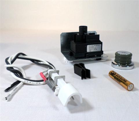 grill parts: Genesis 300 Series Electronic Ignitor Kit With "White Ceramic" Spark Box "Model Years 2008 - 2010"