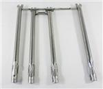 Weber Grill Parts: Propane or Natural Gas Tube Burner and Flame Crossover Set - 6pc. - Stainless Steel