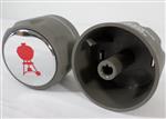 grill parts: Set Of Two Control Knobs For Main Burners, Summit 400/600, "Model Years 2007-2011" (image #3)