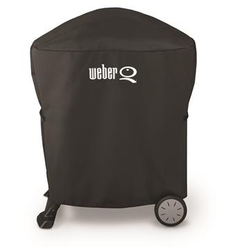 grill parts: 26-1/2"L X 17"W X 35"H Cover For Weber Q1000/2000 Series With "Portable Cart"