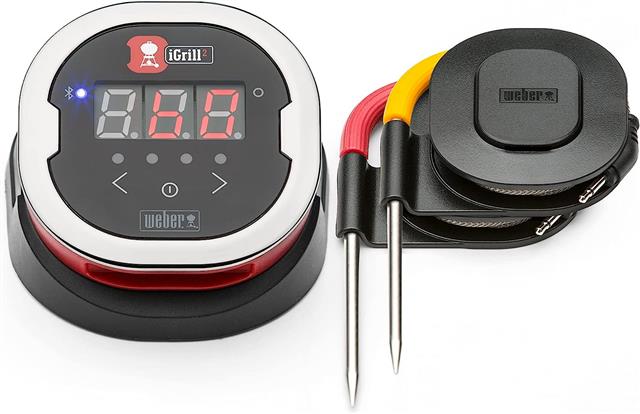 grill parts: Weber iGrill 2 Digital Meat Thermometer - Bluetooth Connectivity