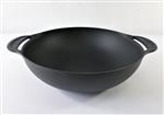 grill parts: "Gourmet BBQ System" Cast Iron Wok  (image #1)