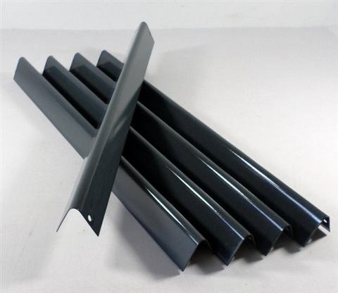 grill parts: Flavorizer Bar Set - 5pc. - Porcelain Coated Steel - (21-1/2in.)