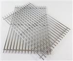 Weber Grill Parts: Solid Stainless Steel Rod Cooking Grates - 2pc. - (23-3/4in. x 17-3/8in.)