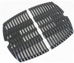 Weber Grill Parts: Q100/1000 Series "Two Piece" Cast Iron Cooking Grate