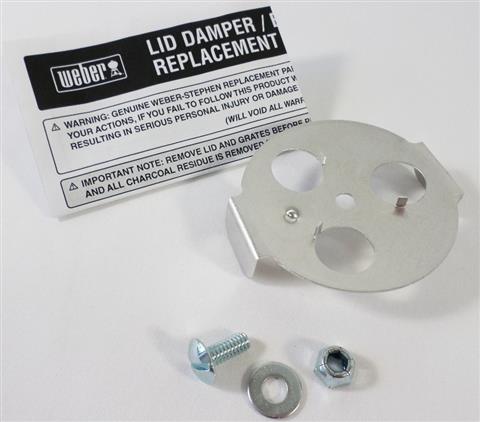 grill parts: Damper, 14" Smokey Mountain Cooker 