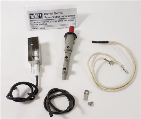 grill parts: Igniter Kit Genesis Silver/Gold/Platinum "C" (With Side Burner)  Model Years 2004-2006