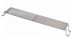 Weber Grill Parts: Standing, Raised Warming Rack - Chrome Plated - (22in. x 4-3/4in. x 2-1/2in.)
