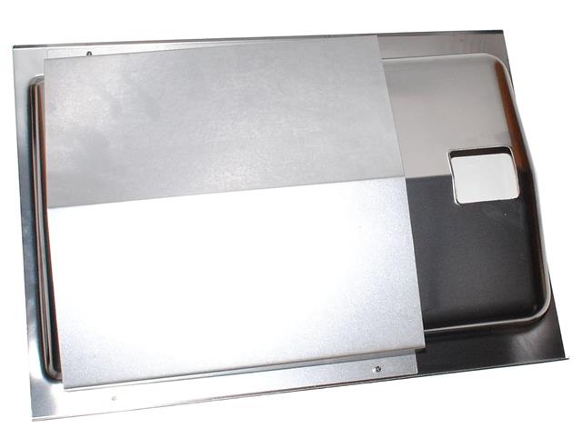 grill parts: Sloped Grease Tray With Side Drain - Spirit 300 - (17-3/4in. x 13in.)