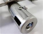 grill parts: “U” Center Feed Tube Burner - Stainless Steel - (14-1/2in. x 6-7/8in.) (image #2)