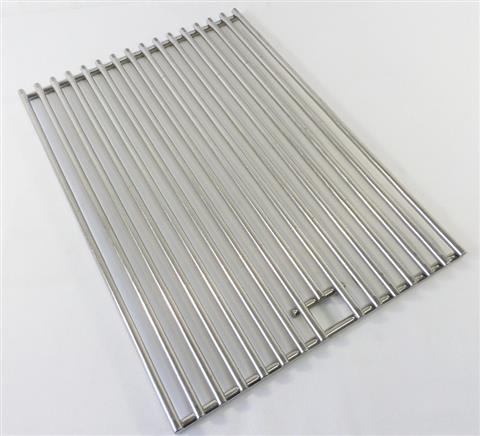 grill parts: 3/8in. Rod Cooking Grate - Solid Stainless Steel - (19-1/4in. x 13-5/8in.)